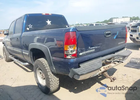 2002 Chevrolet Silverado 2500Hd Ls из США, поврежденный, VIN 1GCHC23102F160969